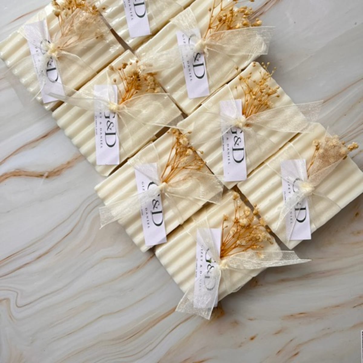 Jabón personalizado para evento