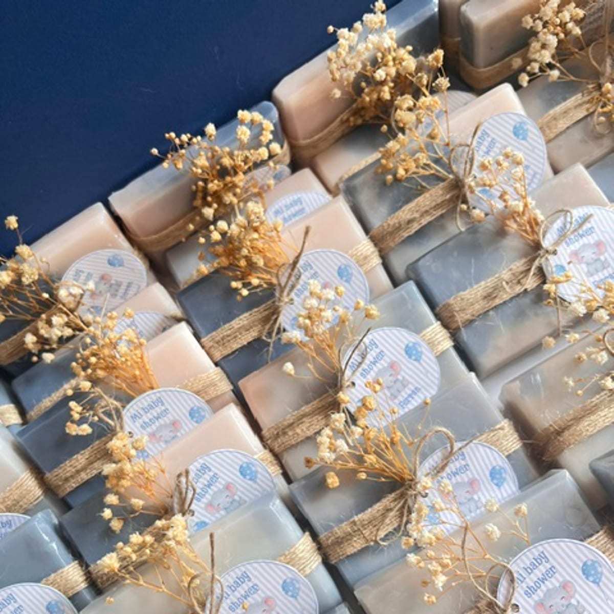 Jabón personalizado para evento