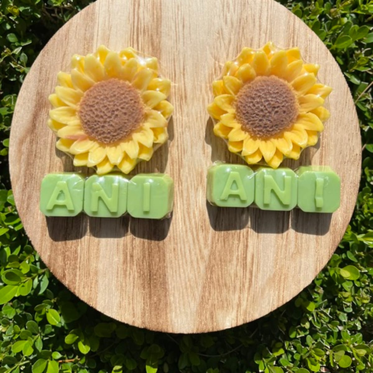 Jabón personalizado para evento